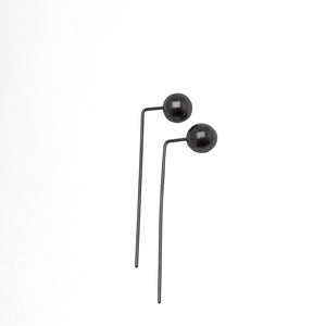 Pin Ball Earrings 8mm - Plateaux Jewellery