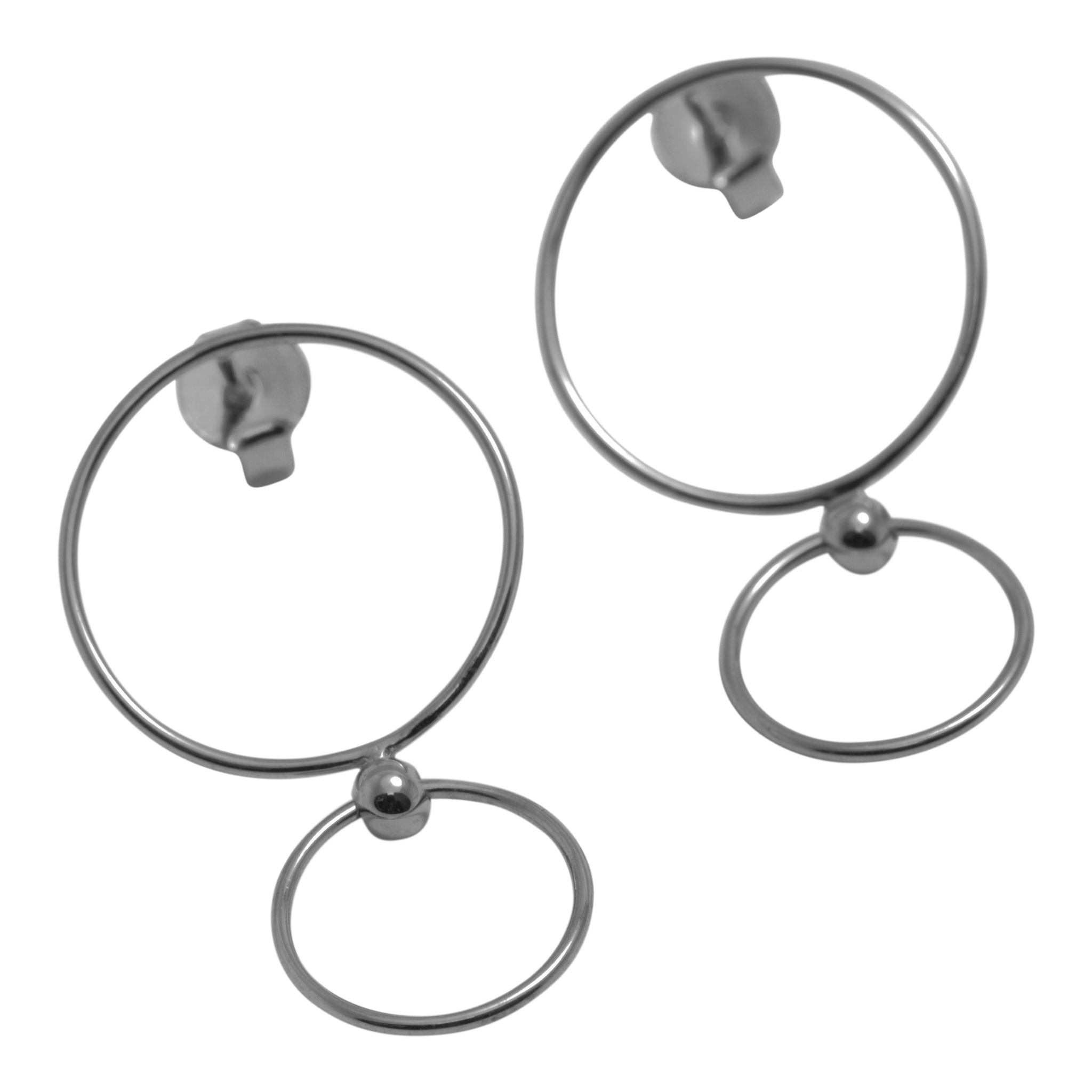 Thin Double Circle - Plateaux Jewellery