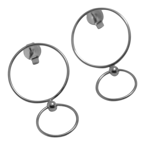 Thin Double Circle - Plateaux Jewellery